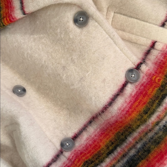 Free People Henri Wool Stripe Coat - Picture 8 of 17